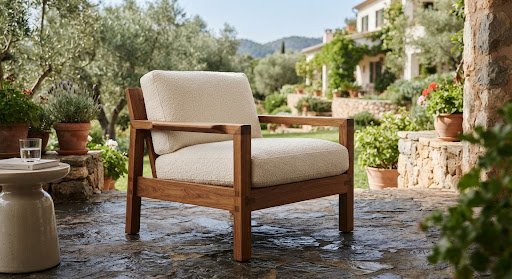 Linear Brutalist Lounger